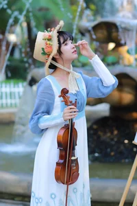 The Youthful Spirit of Tian Cai Shao Nu Fa Fa in YiTuYu Vol.6857 - image 3