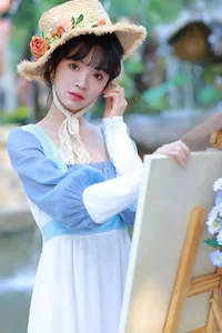 The Youthful Spirit of Tian Cai Shao Nu Fa Fa in YiTuYu Vol.6857 - image 13
