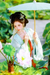 Xiao Du Tong Xue: Elegant Sunset Creek Portrait Series from YiTuYu Art Language Vol.9376 - Aesthetic Outdoor Lifestyle Photography - image 23
