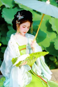 Xiao Du Tong Xue: Elegant Sunset Creek Portrait Series from YiTuYu Art Language Vol.9376 - Aesthetic Outdoor Lifestyle Photography - image 5