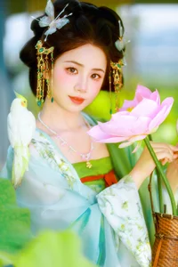 Xiao Du Tong Xue: Elegant Sunset Creek Portrait Series from YiTuYu Art Language Vol.9376 - Aesthetic Outdoor Lifestyle Photography - image 21