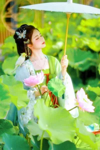 Xiao Du Tong Xue: Elegant Sunset Creek Portrait Series from YiTuYu Art Language Vol.9376 - Aesthetic Outdoor Lifestyle Photography - image 27