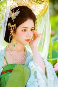 Xiao Du Tong Xue: Elegant Sunset Creek Portrait Series from YiTuYu Art Language Vol.9376 - Aesthetic Outdoor Lifestyle Photography - image 25