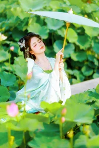 Xiao Du Tong Xue: Elegant Sunset Creek Portrait Series from YiTuYu Art Language Vol.9376 - Aesthetic Outdoor Lifestyle Photography - image 29