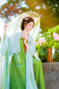 Xiao Du Tong Xue: Elegant Sunset Creek Portrait Series from YiTuYu Art Language Vol.9376 - Aesthetic Outdoor Lifestyle Photography - image 19