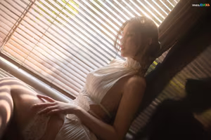 Jiu Shi A Zhu: Beauty Bathed in Warm Afternoon Sun - Alluring Moment by the Window - image 4