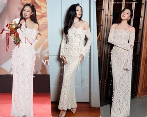 Vietnamese Celebrities Dazzle in the Same 11 Million VND Local Brand Dress - image 6