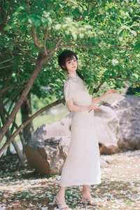 YiTuYu Art Language Vol.6870: Capturing the Elegance of Bu Ke Ai De He He Miao - image 7