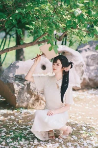 YiTuYu Art Language Vol.6870: Capturing the Elegance of Bu Ke Ai De He He Miao - image 4