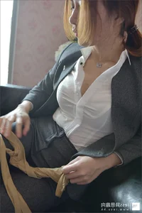 Elegant Uniform and Stockings Portrait: IESS Si Zu Bian Dang 125 featuring Zhao Laoshi - image 65