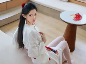 Discover the Serene Beauty of Li Shuang Er in Traditional Kimono by XiuRen Part01 - image 5