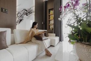 Modern 3-Story Townhouse Design: HH’s House in Da Nang Featuring Sustainable Greenery, Natural Light, and Open Voids for Contemporary Urban Living - image 11