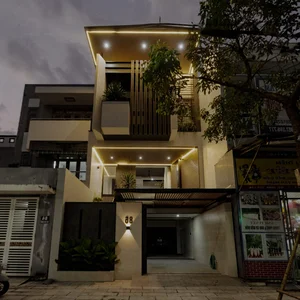 Modern 3-Story Townhouse Design: HH’s House in Da Nang Featuring Sustainable Greenery, Natural Light, and Open Voids for Contemporary Urban Living - image 21