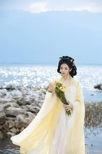 Ethereal Grace of Wan Jiang Ting in YiTuYu Art Language Vol.8851 by the Lake - image 20