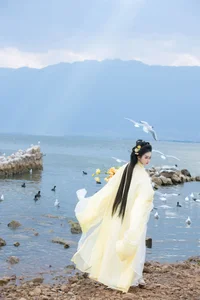 Ethereal Grace of Wan Jiang Ting in YiTuYu Art Language Vol.8851 by the Lake - image 19