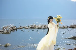 Ethereal Grace of Wan Jiang Ting in YiTuYu Art Language Vol.8851 by the Lake - image 23