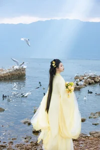 Ethereal Grace of Wan Jiang Ting in YiTuYu Art Language Vol.8851 by the Lake - image 10