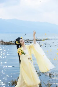 Ethereal Grace of Wan Jiang Ting in YiTuYu Art Language Vol.8851 by the Lake - image 26