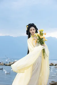 Ethereal Grace of Wan Jiang Ting in YiTuYu Art Language Vol.8851 by the Lake - image 2