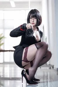 Exclusive Cosplay Gallery: Ban Ban Zi (半半子) - The Boss Vol.03 Featuring 57 High-Definition Professional Photos - image 10