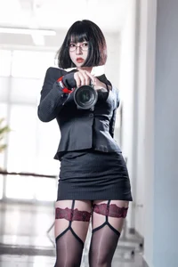 Exclusive Cosplay Gallery: Ban Ban Zi (半半子) - The Boss Vol.03 Featuring 57 High-Definition Professional Photos - image 3