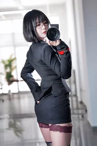 Exclusive Cosplay Gallery: Ban Ban Zi (半半子) - The Boss Vol.03 Featuring 57 High-Definition Professional Photos - image 16