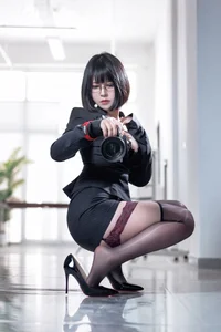 Exclusive Cosplay Gallery: Ban Ban Zi (半半子) - The Boss Vol.03 Featuring 57 High-Definition Professional Photos - image 19