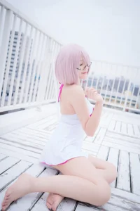 Stunning Mash Kyrielight Cosplay by Yuki Tei - Fate/Grand Order (FGO) Photo Collection Part 01 - image 12