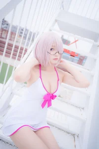 Stunning Mash Kyrielight Cosplay by Yuki Tei - Fate/Grand Order (FGO) Photo Collection Part 01 - image 19