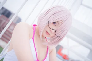 Stunning Mash Kyrielight Cosplay by Yuki Tei - Fate/Grand Order (FGO) Photo Collection Part 01 - image 6