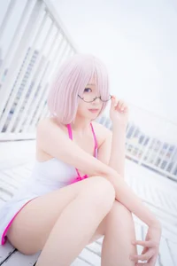 Stunning Mash Kyrielight Cosplay by Yuki Tei - Fate/Grand Order (FGO) Photo Collection Part 01 - image 8