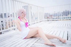 Stunning Mash Kyrielight Cosplay by Yuki Tei - Fate/Grand Order (FGO) Photo Collection Part 01 - image 9