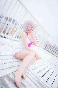 Stunning Mash Kyrielight Cosplay by Yuki Tei - Fate/Grand Order (FGO) Photo Collection Part 01 - image 53