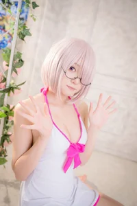 Stunning Mash Kyrielight Cosplay by Yuki Tei - Fate/Grand Order (FGO) Photo Collection Part 01 - image 21