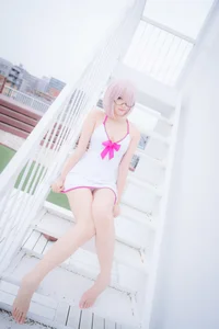 Stunning Mash Kyrielight Cosplay by Yuki Tei - Fate/Grand Order (FGO) Photo Collection Part 01 - image 2