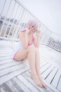 Stunning Mash Kyrielight Cosplay by Yuki Tei - Fate/Grand Order (FGO) Photo Collection Part 01 - image 47