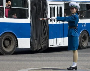 The Iconic Presence of North Korean Traffic Officers: A Glimpse into Pyongyang's Unique Urban Culture - image 1