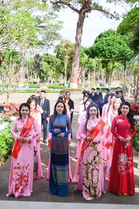 Miss Business Vietnam 2026: Elegant 'Hương sắc đại ngàn' Ao Dai Showcase by Designer Tommy Nguyễn in the Heart of Pleiku, Gia Lai - image 0