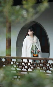 Elegant Portraiture in Art Language Vol.6413 Featuring He Zhou Xi E16 - image 8