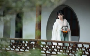 Elegant Portraiture in Art Language Vol.6413 Featuring He Zhou Xi E16 - image 9