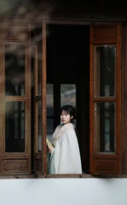 Elegant Portraiture in Art Language Vol.6413 Featuring He Zhou Xi E16 - image 18