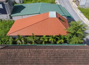Modern Architecture in Nghe An: The Unique One-Room Sloped Roof House - image 8