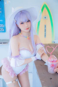 Ethereal Charm: Ely_eee Captivates in the Stunning Plymouth Swimsuit Collection - image 18