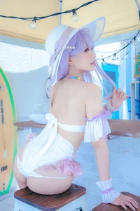 Ethereal Charm: Ely_eee Captivates in the Stunning Plymouth Swimsuit Collection - image 22