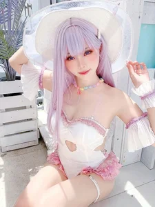 Ethereal Charm: Ely_eee Captivates in the Stunning Plymouth Swimsuit Collection - image 23