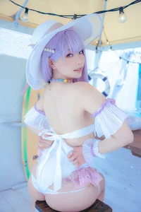Ethereal Charm: Ely_eee Captivates in the Stunning Plymouth Swimsuit Collection - image 13