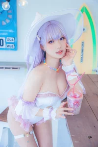 Ethereal Charm: Ely_eee Captivates in the Stunning Plymouth Swimsuit Collection - image 16