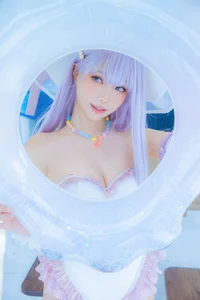 Ethereal Charm: Ely_eee Captivates in the Stunning Plymouth Swimsuit Collection - image 10