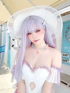 Ethereal Charm: Ely_eee Captivates in the Stunning Plymouth Swimsuit Collection - image 3
