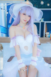 Ethereal Charm: Ely_eee Captivates in the Stunning Plymouth Swimsuit Collection - image 4